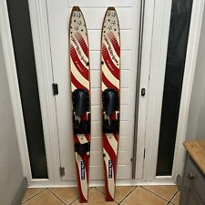 Vintage wooden waterskis for sale  KETTERING