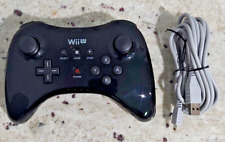 Mando Nintendo Oficial Wii U Pro OEM Original WUP-005 Negro con Cargador segunda mano  Embacar hacia Argentina