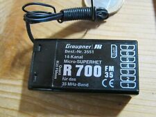 Receiver graupner 700 for sale  Shipping to Ireland