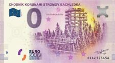  0 euro pamiątkowy banknot 2018 CHODNIK KORUNAMI STROMOV BACHLEDKA SŁOWACJA EEAZ na sprzedaż  Wysyłka do Poland