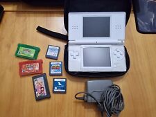 Usado, Nintendo DS Lite Branco Portátil USG-001 com Carregador *Testado* + Pokemon  comprar usado  Enviando para Brazil