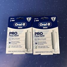 Oral-B Glide ~ Refil de Fio Dental Pro-Saúde 120m 2 Pacotes Novo, usado comprar usado  Enviando para Brazil