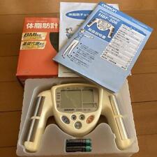Medidor de gordura corporal Omron HBF-306-W branco com manual de instruções com caixa comprar usado  Enviando para Brazil