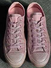 Converse All Star Chuck Talor Rosa Glitter Brilho Limitado Masculino 7 Feminino’s 9 comprar usado  Enviando para Brazil