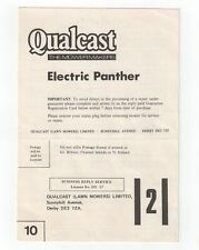 Qualcast electric panther for sale  SCUNTHORPE