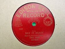 Usado, CHICK ENDOR - Say It Again / Possibly 78 rpm disc comprar usado  Enviando para Brazil