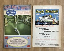 Eagle steamers programme for sale  PETERBOROUGH