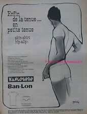 Publicite kangourou skin d'occasion  Cires-lès-Mello