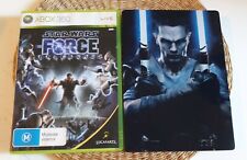 Xbox 360 Star Wars: The Force Unleashed 1 & II 2 Steel book case edition jogo comprar usado  Enviando para Brazil