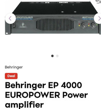 Behringer 4000 disco for sale  EXETER