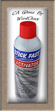 Acelerador de pegamento activador de CA Stick Fast 4 7,5 12,5 OZ torno modelo de torneado de madera segunda mano  Embacar hacia Argentina