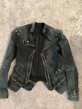 Neu jeansjacke bikerjacke gebraucht kaufen  Bedburg-Hau