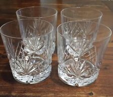 Crystal whiskey glasses for sale  EASTLEIGH