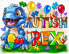 Vaso de sublimación Autism Rex Autism Awareness de 20 oz ***Best Seller*** segunda mano  Embacar hacia Argentina