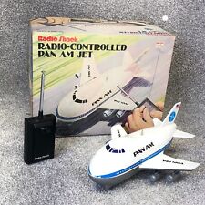 Vintage Radio Shack Radio Controlled Pan Am Jet Airplane 60-3047 Boxed Rare RC for sale  Shipping to Canada