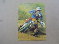 MINI CARD MOTOCROSS ANDRE VROMANS BELGIUM YAMAHA YZ500 1981 MX CROSS segunda mano  Embacar hacia Argentina