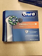 Oral-B Cross Action X - Cabezales de cepillo de repuesto - 10 unidades - sellado segunda mano  Embacar hacia Argentina