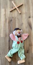 Marionette clown holz gebraucht kaufen  DO-Brackel