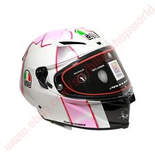 Capacete de carbono AGV Pista GP RR Rossi Misano arco rosa Valentino Rossi tamanho ML comprar usado  Enviando para Brazil