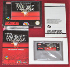 *Autêntico e Completo* Jogo Super Nintendo SNES Warlock UK PAL War Lock comprar usado  Enviando para Brazil