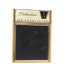 Vintage silvertone transistor for sale  Woodstock