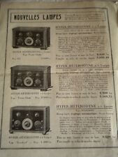 Vintage catalogue valve d'occasion  Bais