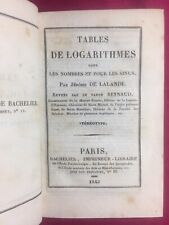 Tables logarithmes nombres d'occasion  Lavernose-Lacasse