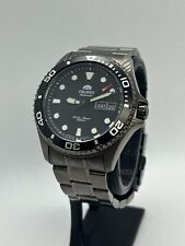 Usado, Relógio masculino Orient AA02 Ray II mergulhador esportivo pulseira preta face preta comprar usado  Enviando para Brazil
