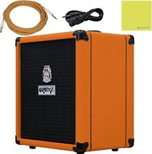 Paquete de amplificador combinado de guitarra de audio líquido naranja crush 25 W con cable de 10 pies segunda mano  Embacar hacia Argentina