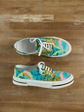 CELINE x Tyson Reeder Elliot tropical print canvas low sneakers 11 43 authentic for sale  Shipping to South Africa