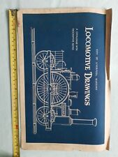 Locomotive drawings catalogue for sale  NORTHAMPTON