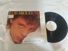 Luis Miguel '87 ‎– Soy Como Quiero Ser 1987 LP SPAIN PROMO EDITION Vinyl  comprar usado  Enviando para Brazil