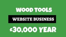 Wood tools website for sale  LONDON