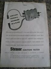 Stenor ignition tester for sale  BRISTOL