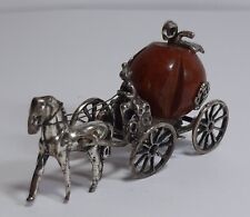 Miniatura carrozza argento usato  Treviso