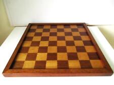 Used, ANTIQUE  ENGLISH CHESS BOARD JAQUES BCC STYLE  51cm SQUARES OF 58mm for sale  Shipping to South Africa