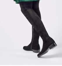 slim calf knee boots for sale  LONDON