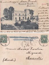 Cartolina brescia palazzina usato  Italia