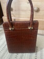 Crocodile handbag for sale  TIVERTON