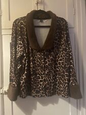 Leopard print jacket for sale  SHERBORNE