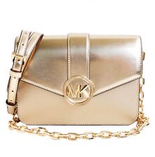 Michael Kors Tasche Umhängetasche Schultertasche Carmen Conv Shlder Bag P.Gold comprar usado  Enviando para Brazil