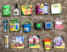 Zuru Mini Brands CRAYOLA SLIME PLAY NEE DOH ORBEEZ Paint Chalk Crayon Bundle x16, used for sale  Shipping to South Africa