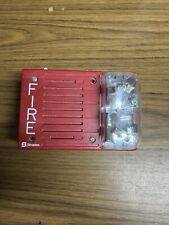 Simplex 4903-9202 Fire Alarm Horn Strobe Red for sale  Shipping to South Africa