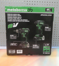 Metabo HPT 18V Cordless Brushless Driver Drill & Impact Driver Combo Kit New for sale  Shipping to South Africa