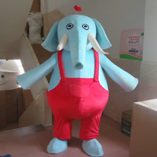 Fantasia de mascote de elefante azul Halloween cosplay roupa de festa carnaval Natal comprar usado  Enviando para Brazil