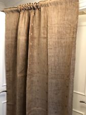 Fully linen curtains for sale  CHIGWELL