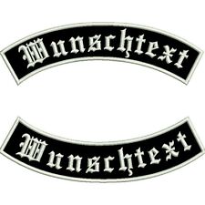 Rückenpatch aufnäher set gebraucht kaufen  Kassel