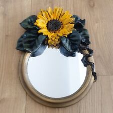 Vintage sunflower wreath for sale  Shipping to Ireland