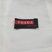 Prada clothing tag for sale  Donna