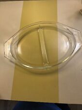 Pyrex divided clear for sale  Austin